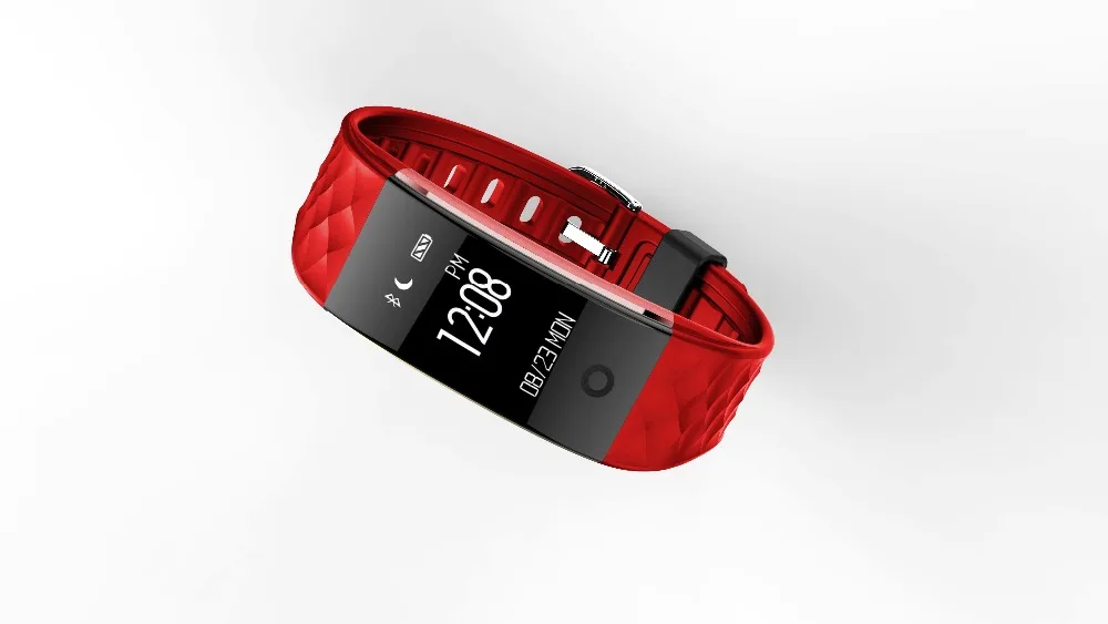 Smartch Bluetooth Smart Band S2 Wristband Heart Rate Monitor IP67 Waterproof Tracker Bracelet For Android IOS Phone | Электроника