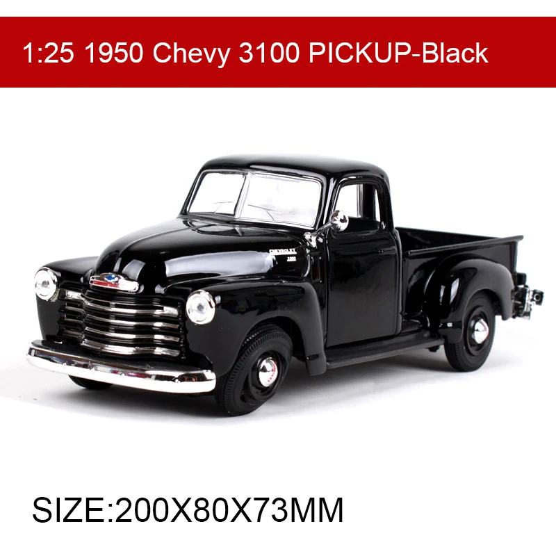 Модель автомобиля Maisto 1:25 1950 Chevy 3100 Металлическая машинка детские игрушки модель