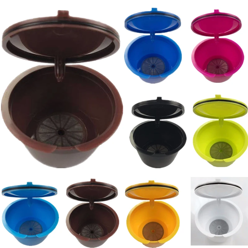 1 шт. многоразовые Пустые капсулы для кофе dolcegusto пластиковые 50 раз Многоразовые