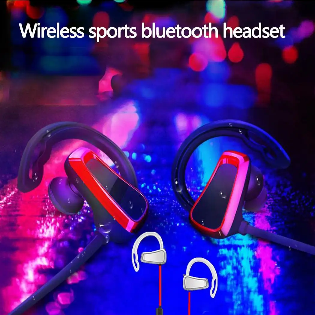 Стерео наушники вкладыши Handsfree Bluetooth комплект V4.1 + EDR Up 10 м Спорт (в ухо)