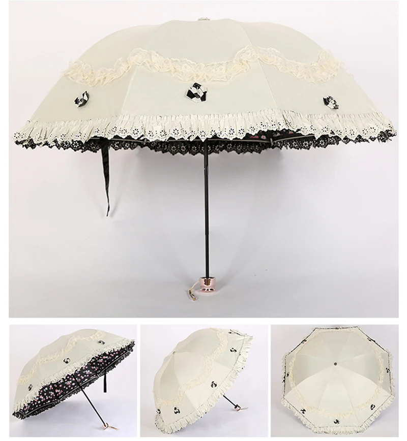 Mi Umbrella, дождь, женские цветы, кружевные зонтики, дети, девочки, зонтик, прозрачный, Unbrella, корпорация, подарки, мужские части, двойной слой, защита от солнца, УФ