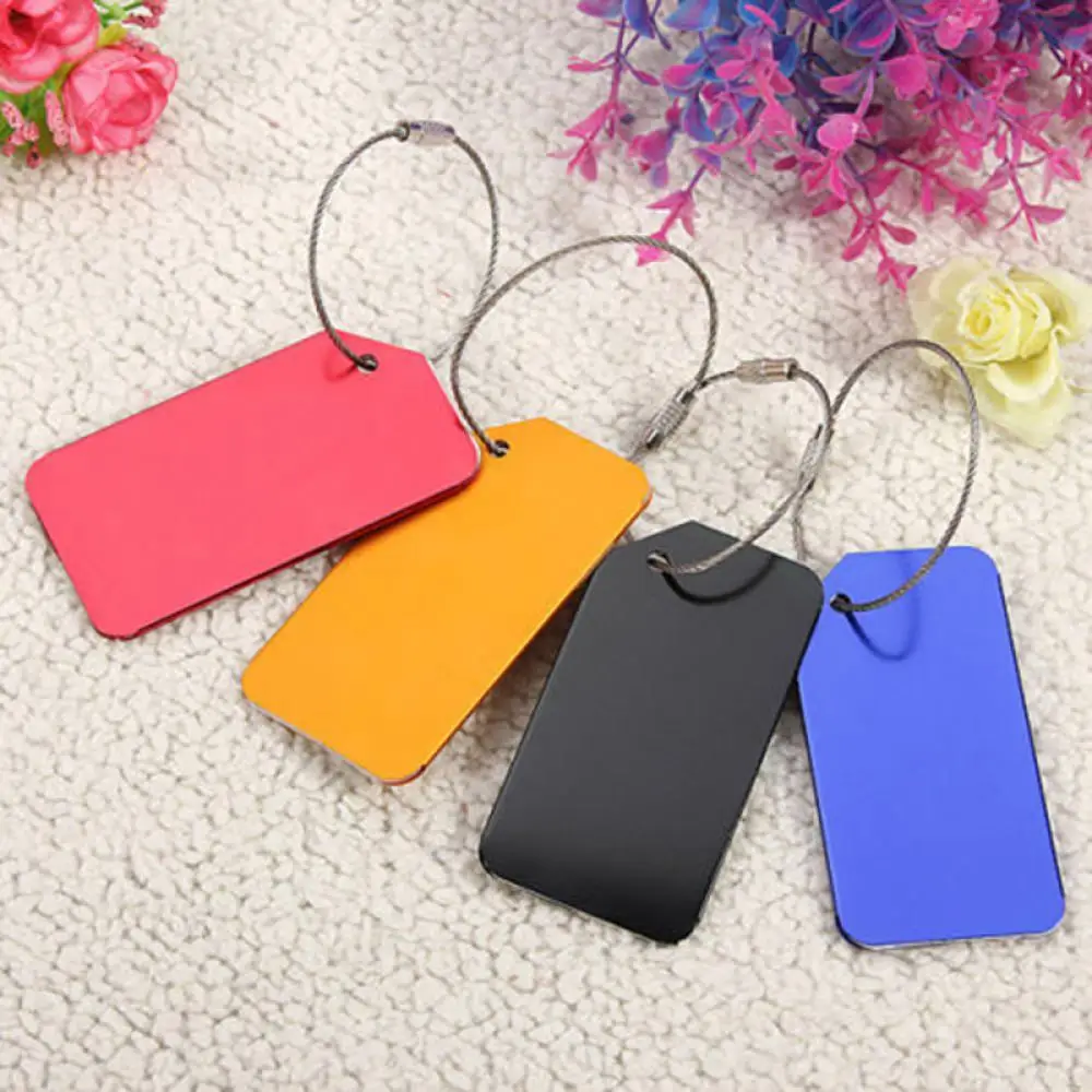 1 шт. дорожные ярлыки для багажа из алюминиевого сплава|travel accessories|luggage name tagluggage tag |