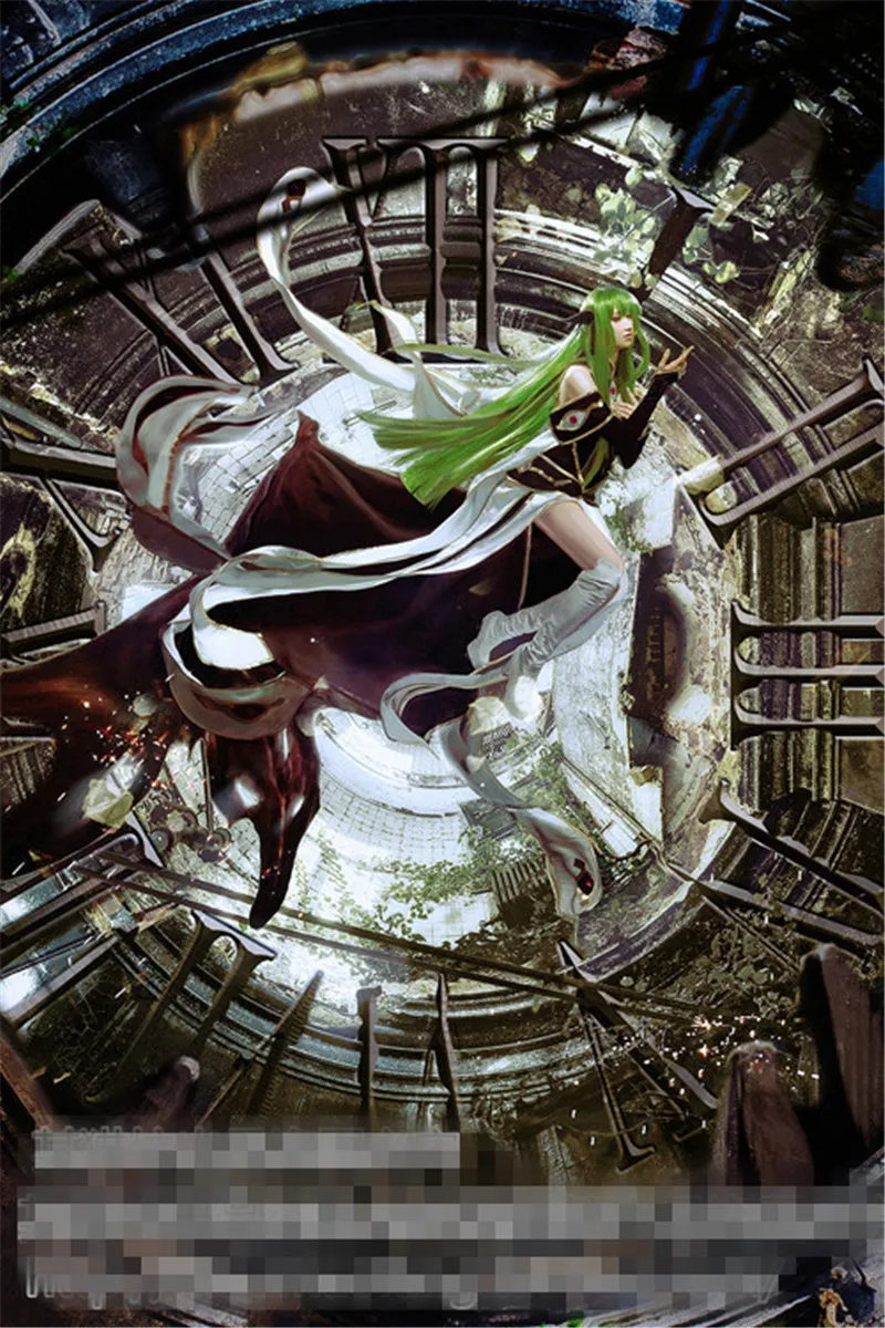 Костюм для косплея из японского аниме кода GEASS Lelouch of the Rebel CODE Geass CC красивая одежда
