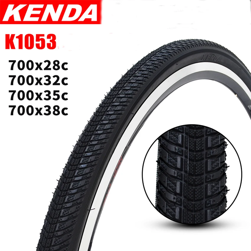 Велосипедная шина K1053 KENDA светоотражающая горная велосипедная с защитой от