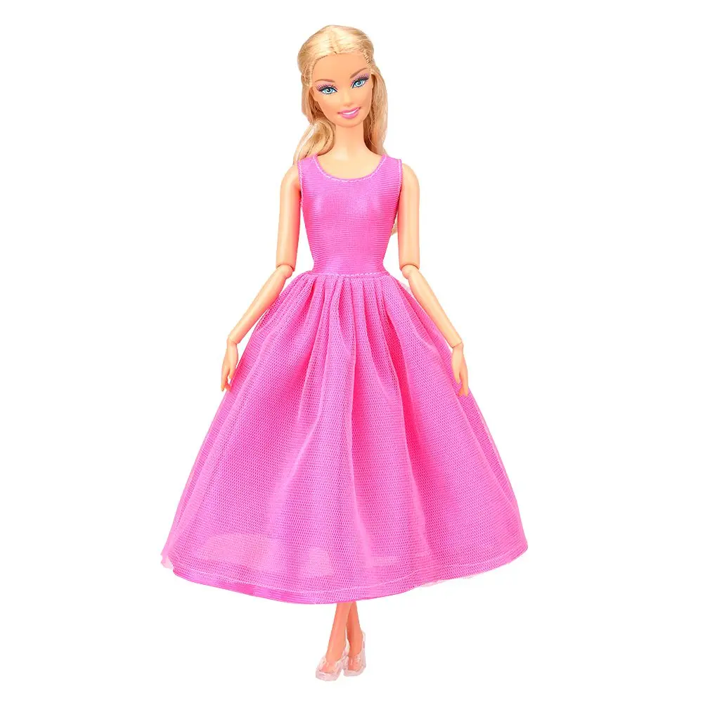 no doll Новейшая модная красивая кукольная одежда ручной работы Вечерние платья вещи для куклы Барби лучший подарок на день рождения игрушки для детей - Цвет: no doll