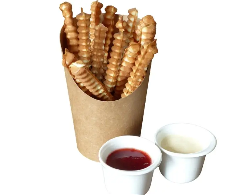 Коммерческая вафельница Pommes, вафельница с длинными палочками, крученая форма, уличная еда, закуска, картофель фри, форма d, вафельница, железная сковорода