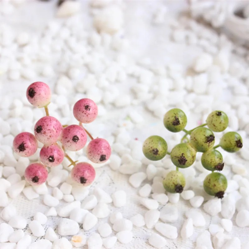 1 шт. искусственный фрукт-это Вишневый цветок как женский разделитель ягод венок