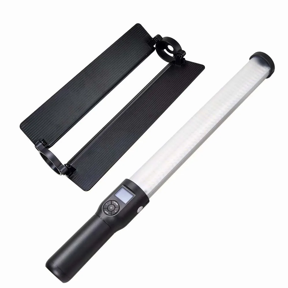 Godox LC500 Handle LED Light Stick 3300K-5600K Adjustable Built-in lithiunm Battery + Remote Control Lighting AC Power Charger |