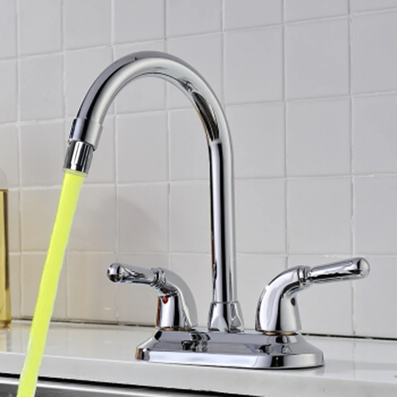 Новый Тип LED водопроводный кран свет Красочные меняющиеся светящиеся насадки для