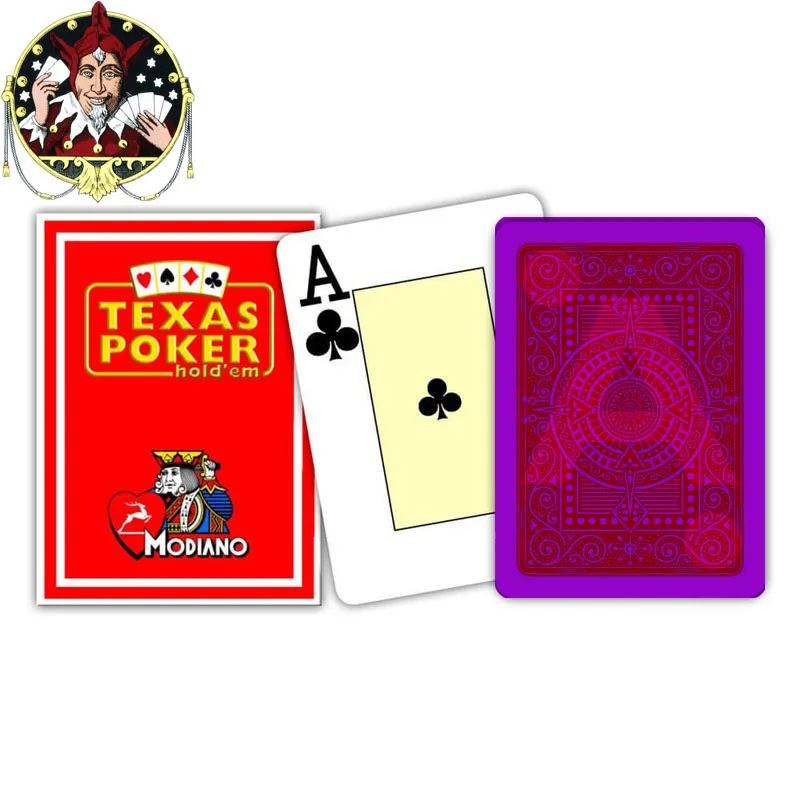 Modiano Texas Holdem пластиковые Невидимые чернильные маркированные карты для игр в