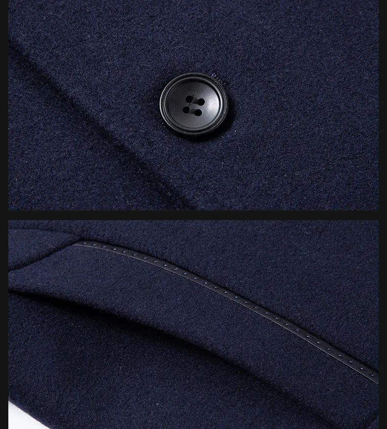 Schinteon M-4XL мужская куртка из шерсти, умный Повседневный Тренч, приталенная верхняя одежда, теплые мужские вечерние пальто, 5 цветов