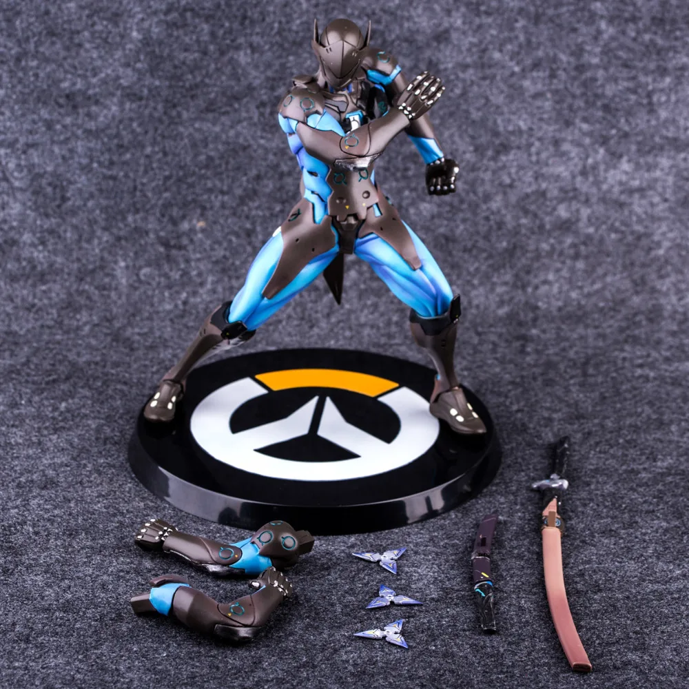 Genji Masters Hanzo фигурка Зоро Tracer Widowmaker жнец солдат: 76 фигурка модель детские игрушки коллекция Tracer ПВХ