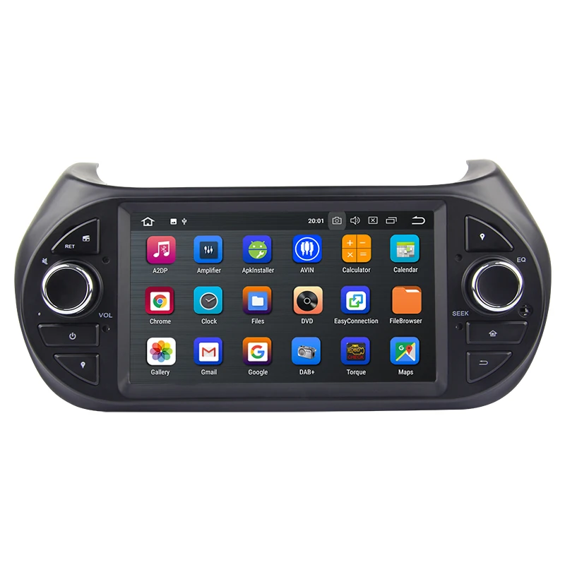 KSAOTU 7 &quotDAB + 4G Android 8 1 автомобильный dvd плеер SD GPS для Fiorino|Автомагнитолы| |