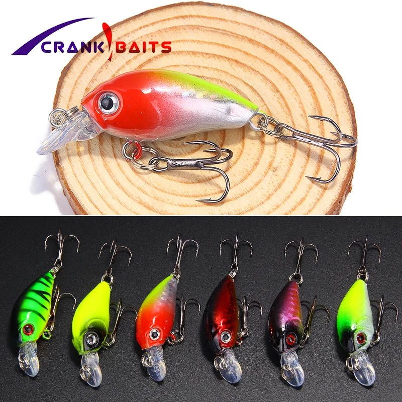 Мини Crankbait рыболовная приманка 45 мм 4 2 г Topwater Isca искусственная Япония жесткая