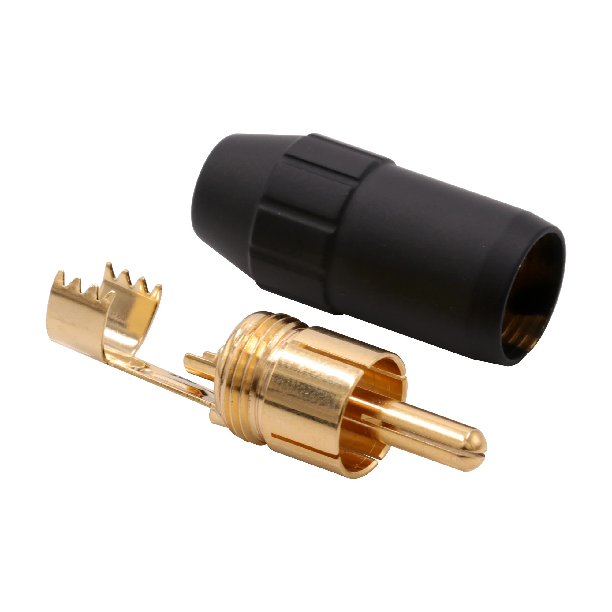 Штекерный разъем RCA Phono Jack 4-10 мм