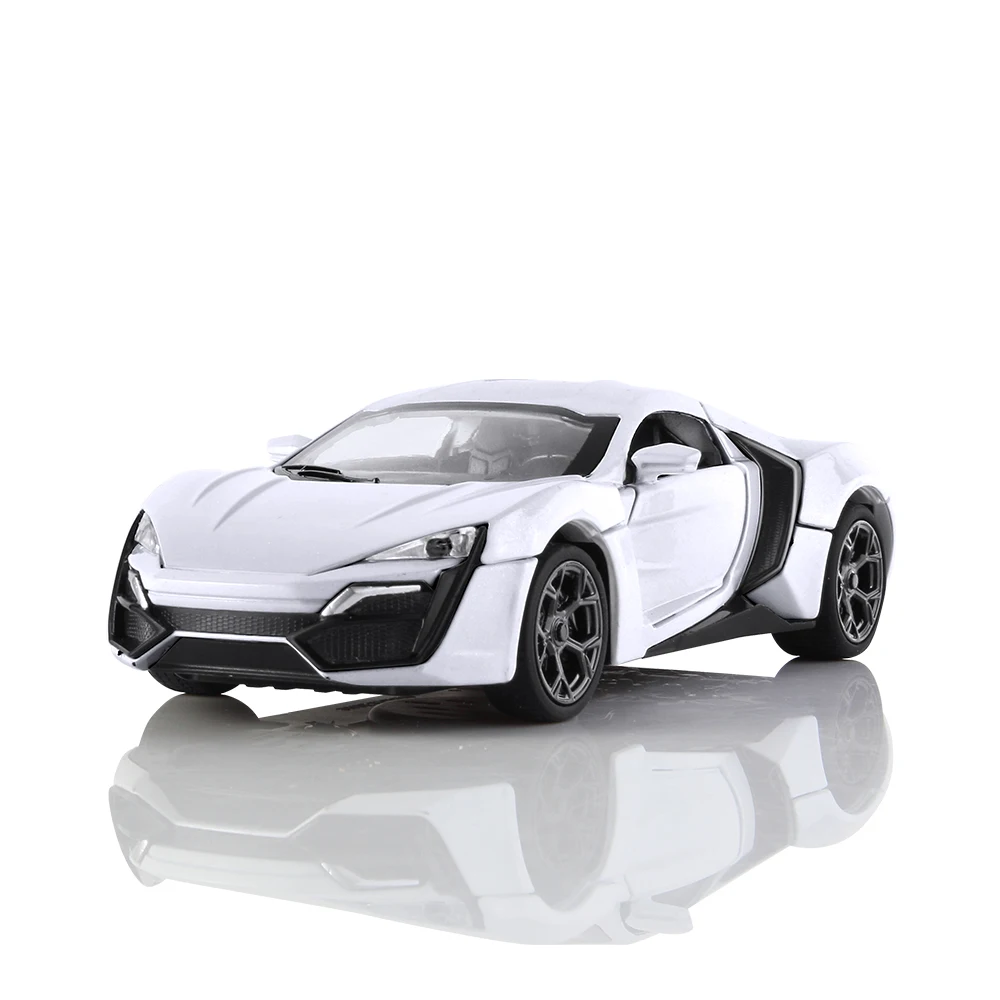 Dodoelephant 1:32 быстрая Lykan hypersport автомобиль моделей автомобилей 3 цвета литья под