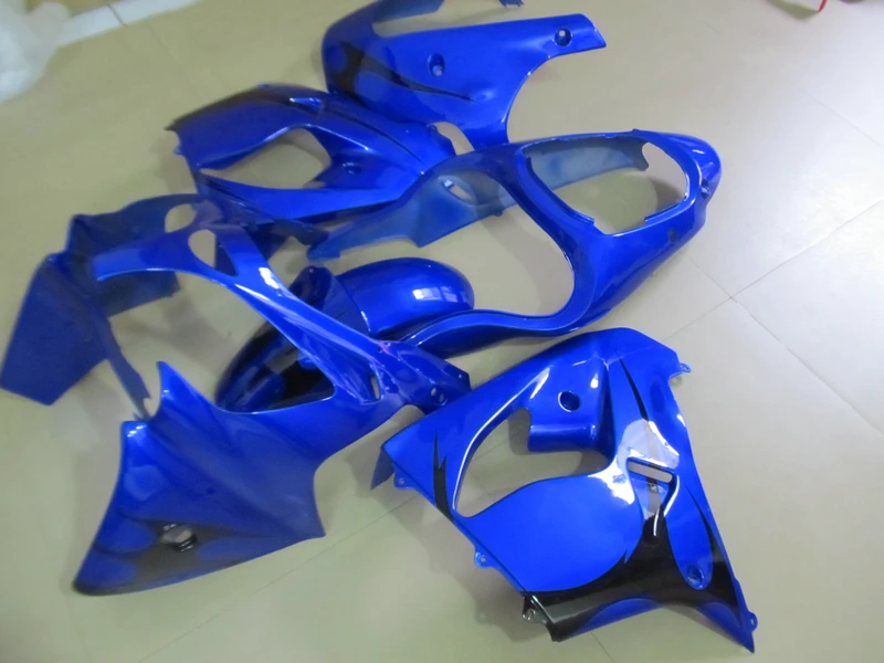 Motorcycle fairing kit for Kawasaki ninja ZX9R 2000 2001 blue fairings set 00 01 OT03 | Автомобили и мотоциклы