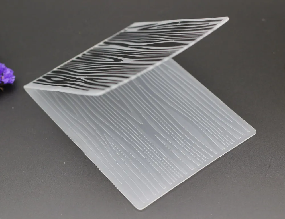 AlinaCraft пластиковая папка для тиснения ствол дерева боле зерна сделай сам конверт