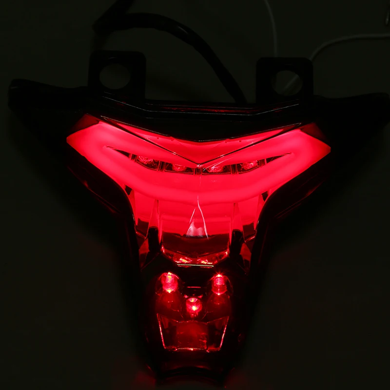 Светодиод POSSBAY для мотоцикла мигающий задний стоп светильник лампа Kawasaki Z1000 2014 2015