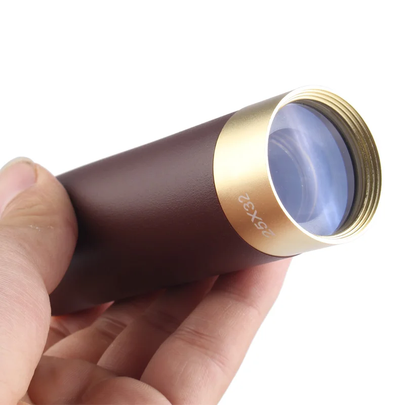 Винтажный монокулярный телескоп ретро выдвижной 25X30 дорожный концертный уличный