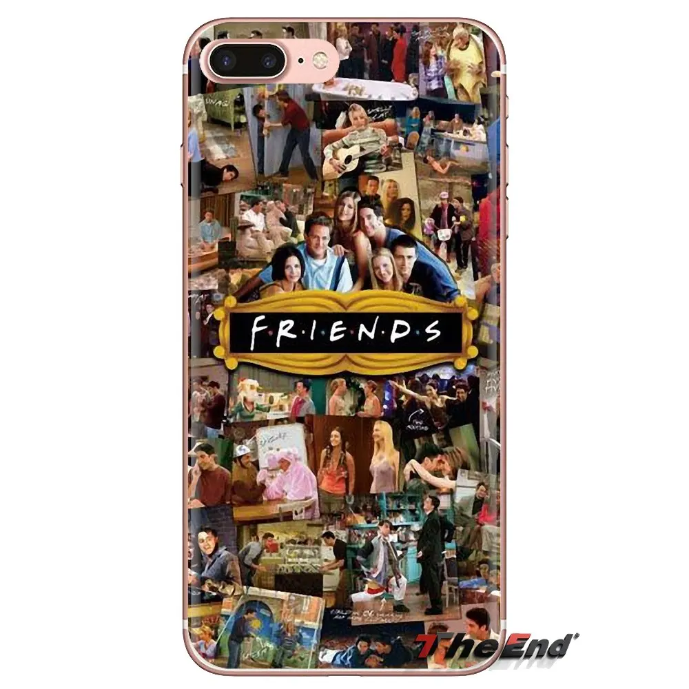 For Xiaomi Mi3 Samsung A10 A30 A40 A50 A60 A70 Galaxy S2 Note 2 Grand Core Prime TPU Transparent Bag Case Friends TV Show poster |