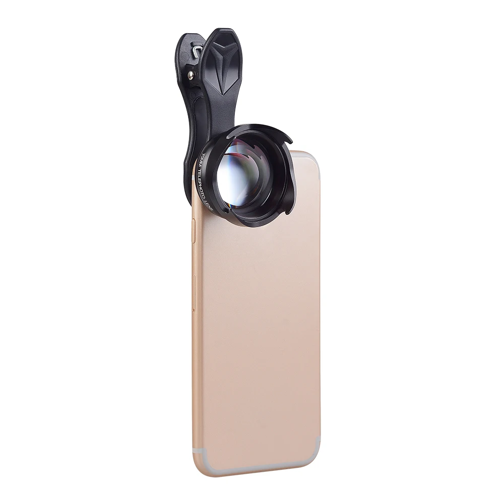 Apexel, профессиональная линза для телефона 2.5X HD SLR Telefon телескоп объектив боке портрет для iPhone 6S/7 Xiaomi more смартфон 70 мм