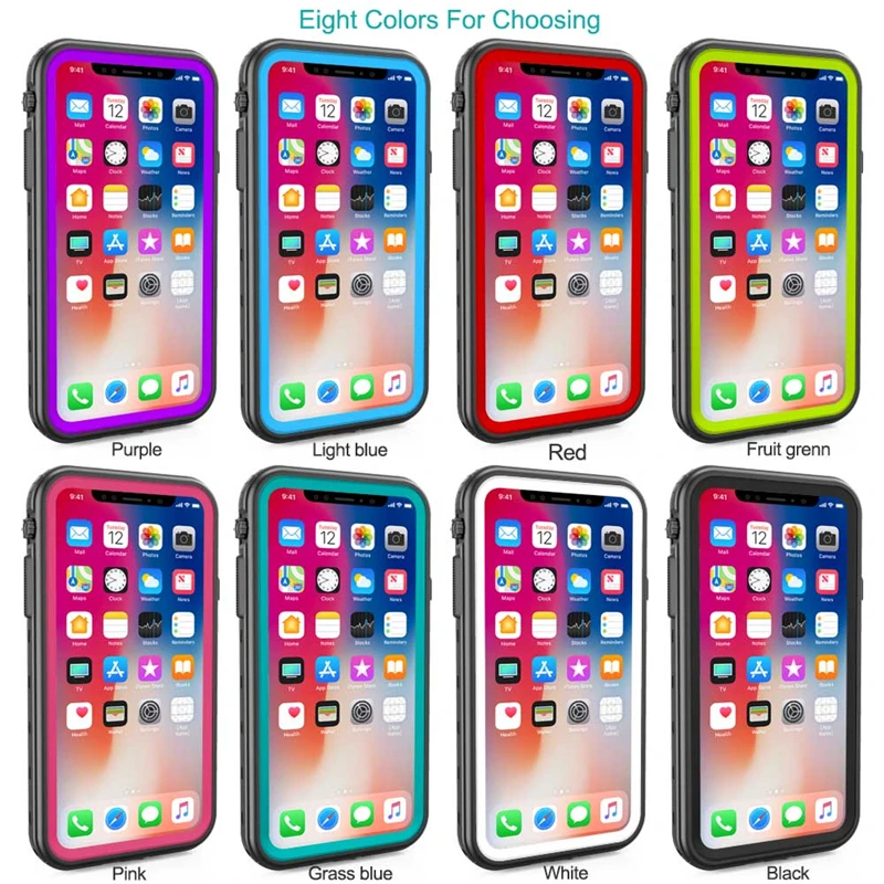 Водонепроницаемый чехол для iPhone Xs Max IP68 противоударный XR сверхпрочный X XS
