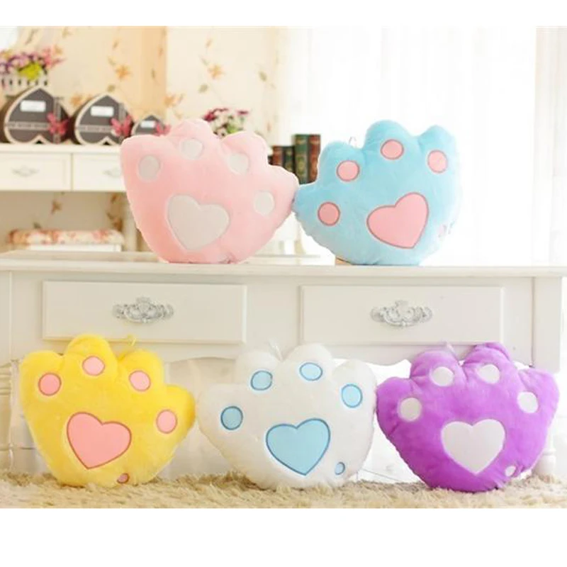 Светящаяся подушка со звездами любви цветная светящаяся плюшевая кукла