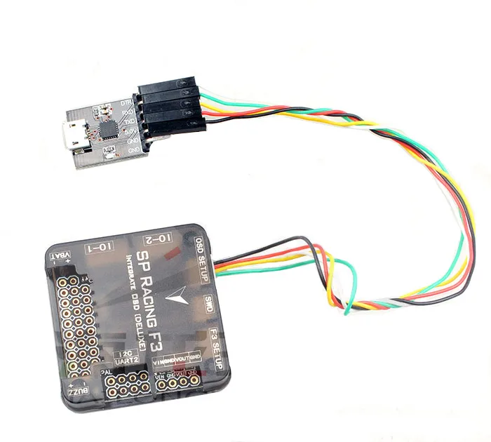 Контроллер полета PRO SP Racing F3 Acro / Deluxe Версия интегрирует OSD с защитным чехлом для