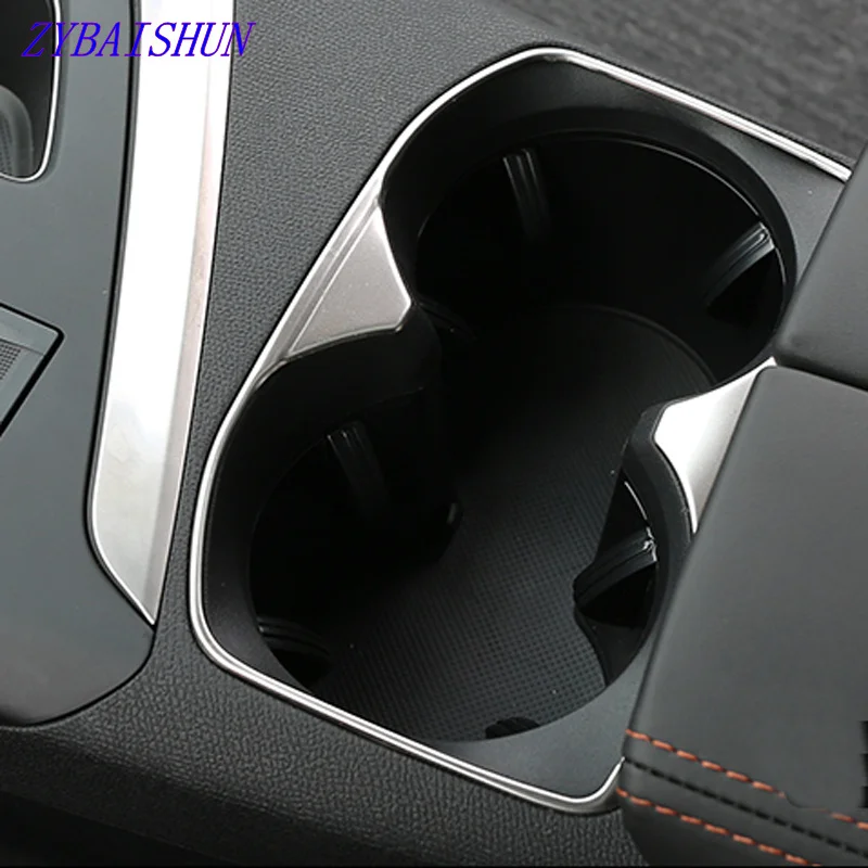 ZYBAISHUN подстаканник накладка рамка для Peugeot 3008 GT 5008 2017 центральная консоль