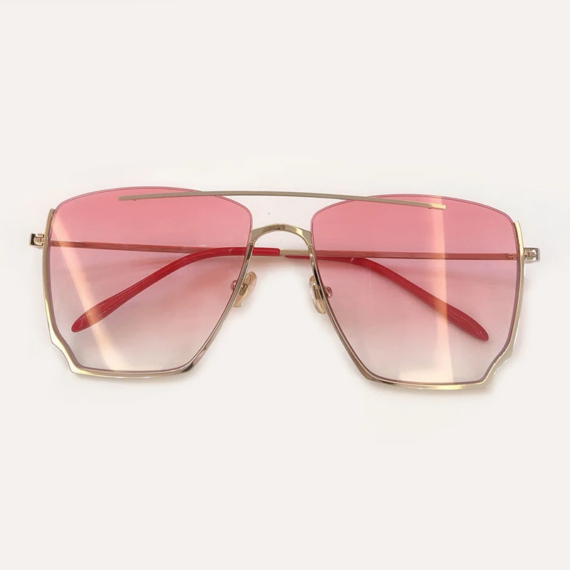 No4 Sunglasses Винтажные Квадратные Солнцезащитные очки для женщин брендовая дизайнерская оправа из сплава Sunglases ретро солнцезащитные очки Oculos Gafas De Sol - Цвет линз: No4 Sunglasses