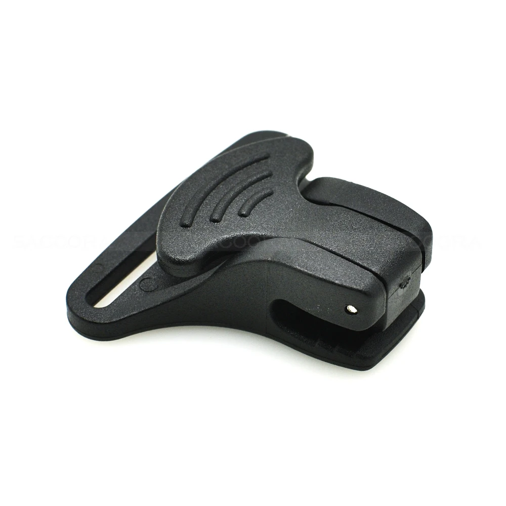 Черный пластиковый зажим для рюкзака или сумки 40 мм|clip for bag|clips plasticclips black |