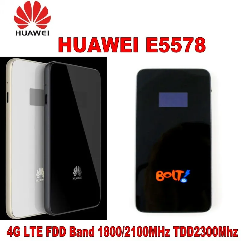 

Разблокированные мобильные широкополосные Устройства HUAWEI E5578 LTE FDD/TDD 4G 150 Мбит/с WiFi модем