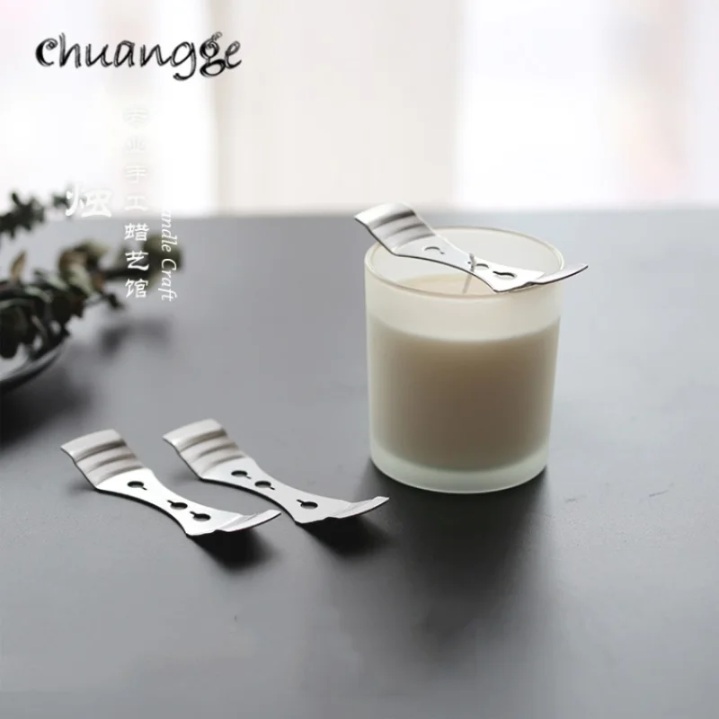 CHUANGGE фитиль держатель DIY свеча изготовление Suplies высококачественный металлический фитиль зажим фиксированный инструмент