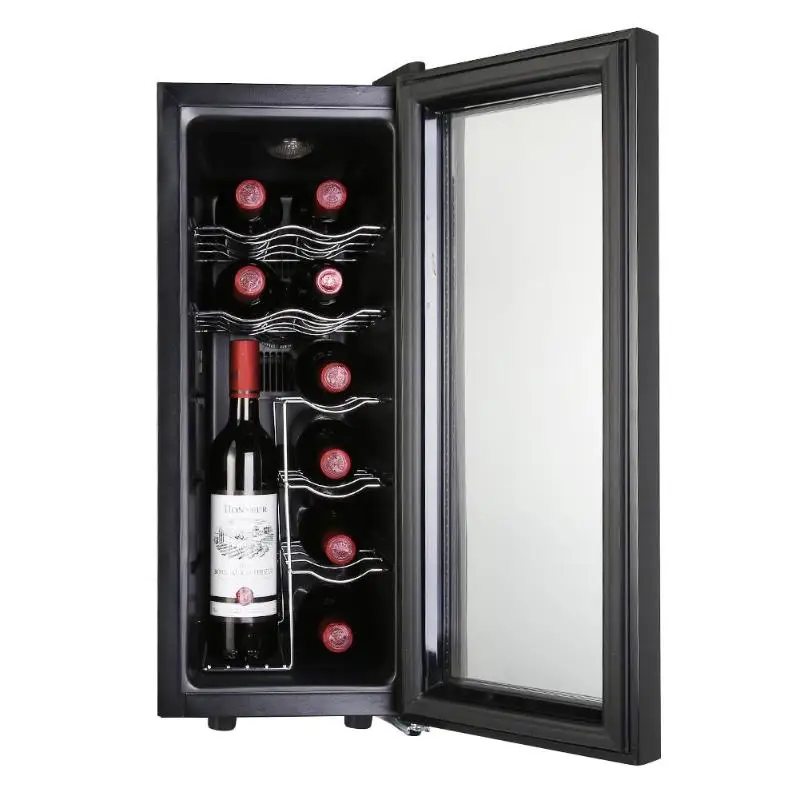 35L 12 bottles Electric Wine Cabinet Compressor Refrigerator Wine Cooler Wine Storage Cabinet Wine Cooler Cellar Wine Cooler