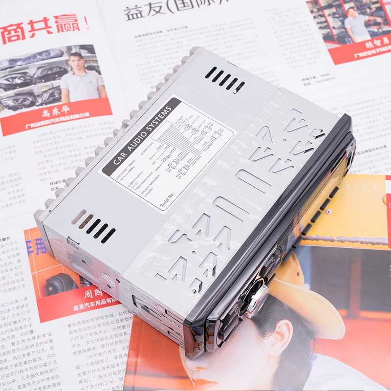 Автомобильный радиоприемник с ЖК-дисплеем 12 В поддержка TF/FM/USB/SD | Автомобили и