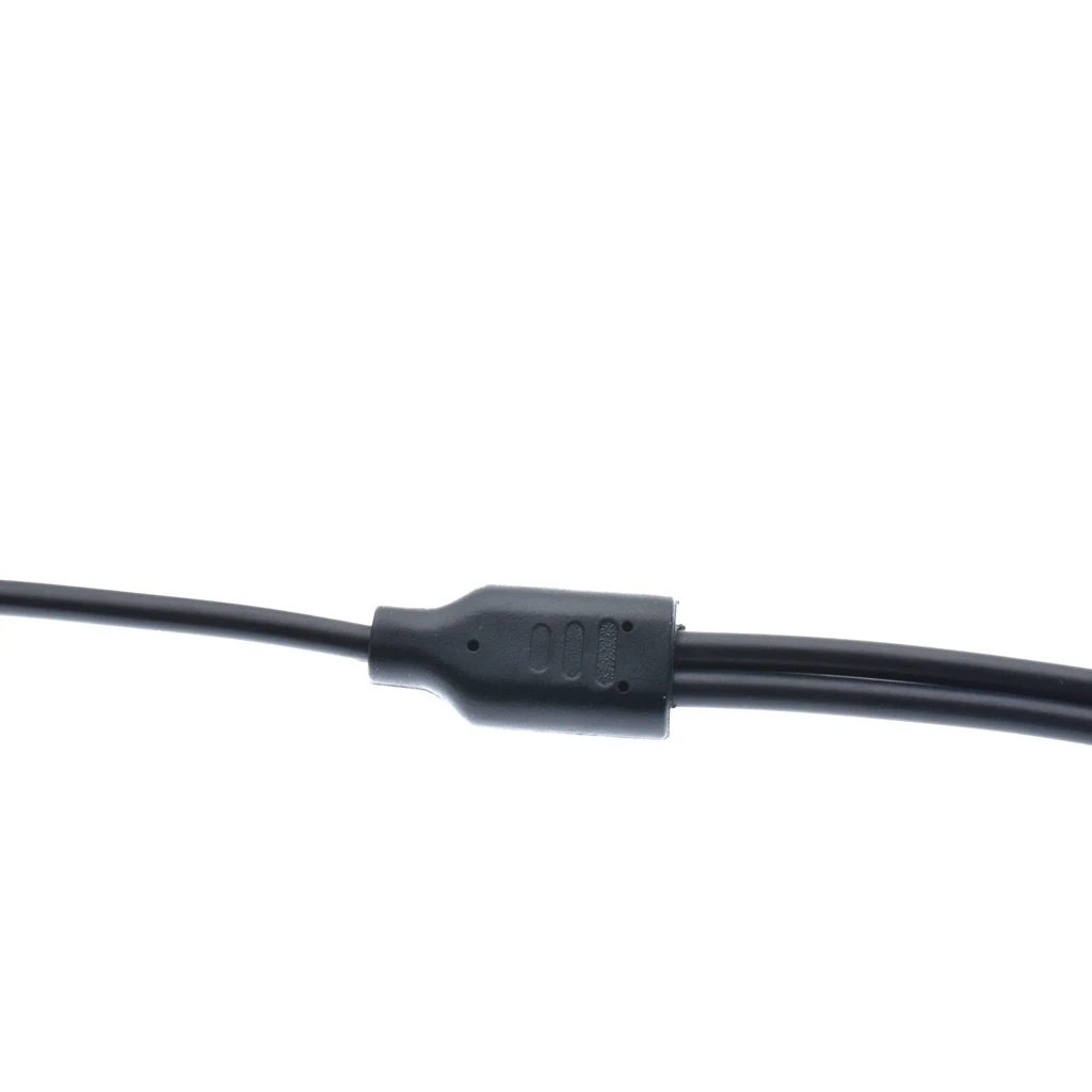 Квадратный штекер постоянного тока на 2 двойных USB разъема Y образный