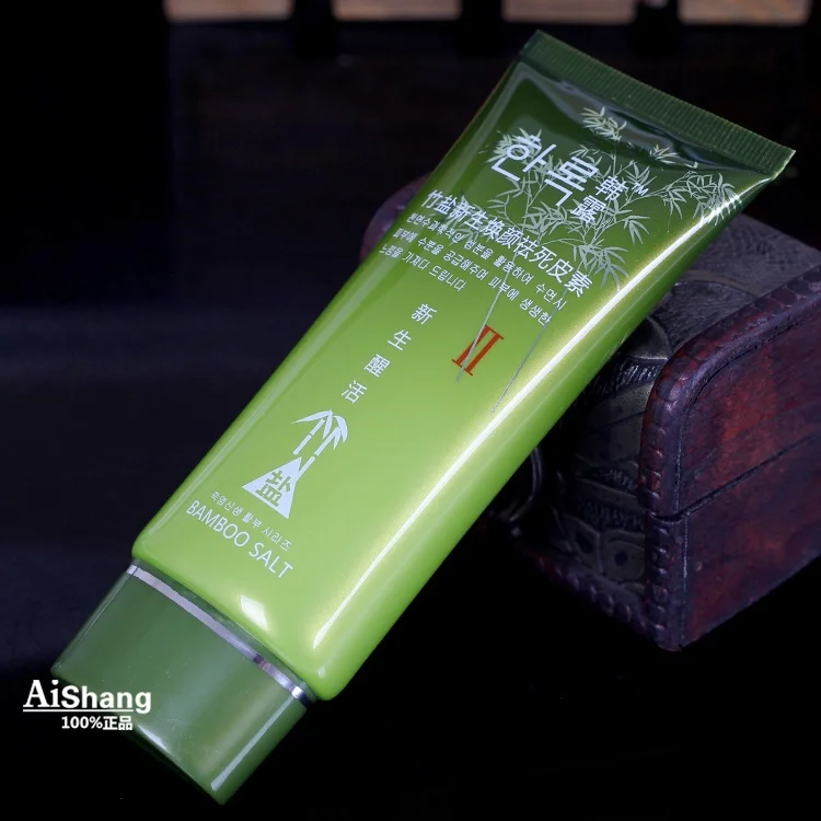 1 шт. корейский солью бамбука Уход за кожей лица крем-скраб для Отшелушивающий