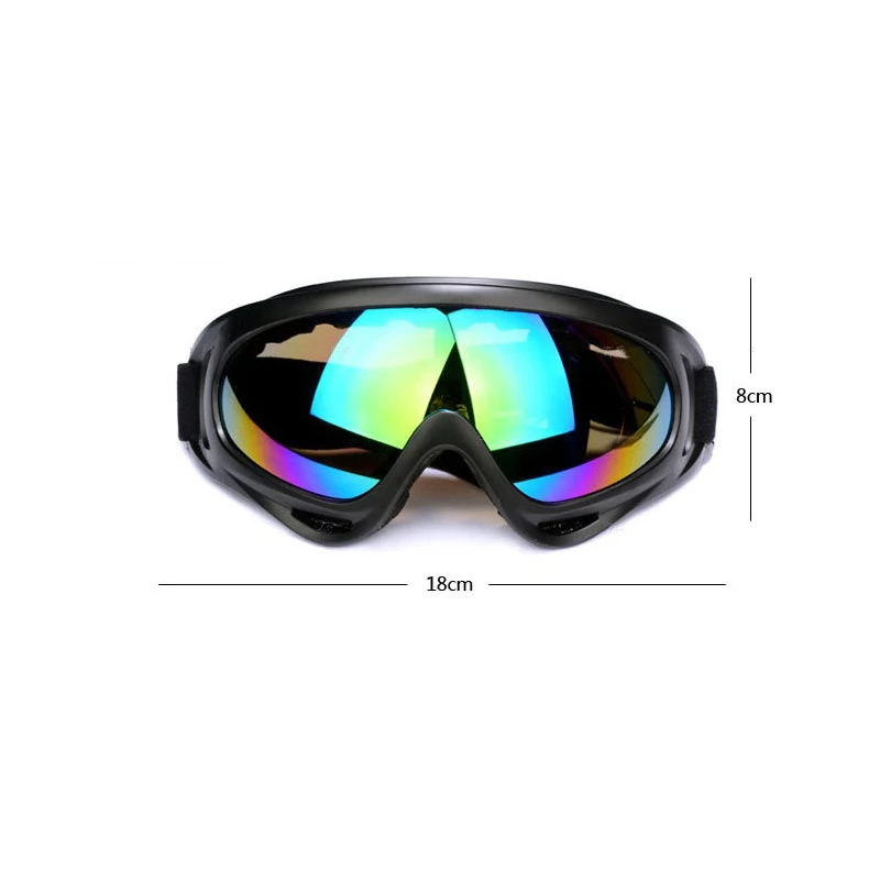 1 шт. очки для езды на мотоцикле квадроциклов кросс катания лыжах сноуборде с
