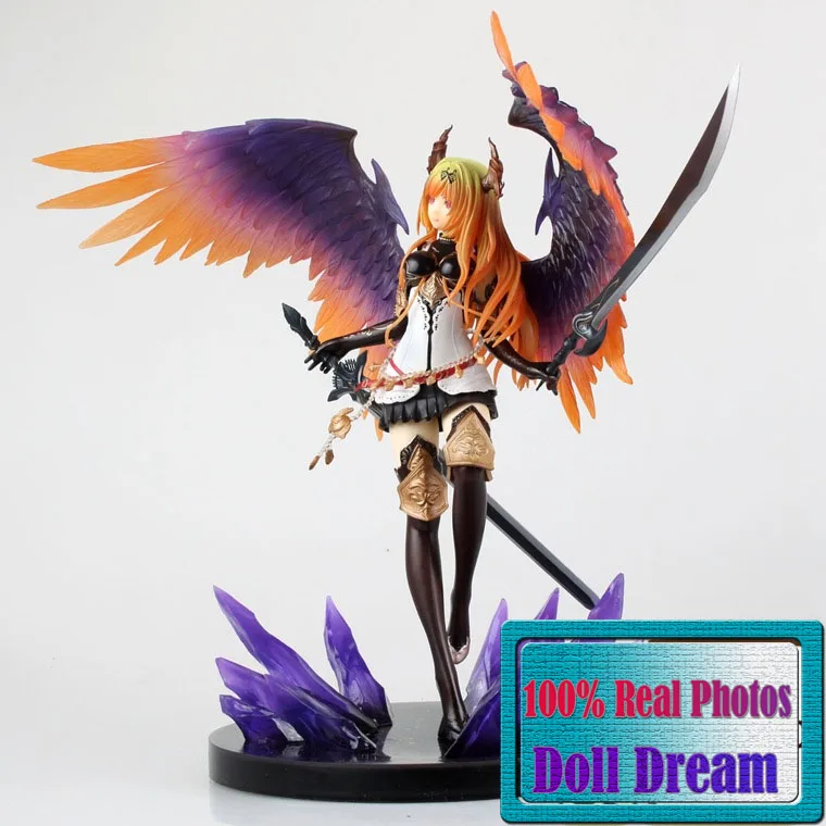 29 см игры аниме Kotobukiya ярость Бахамут Темный ангел Olivia Ani с металлическим ремешком