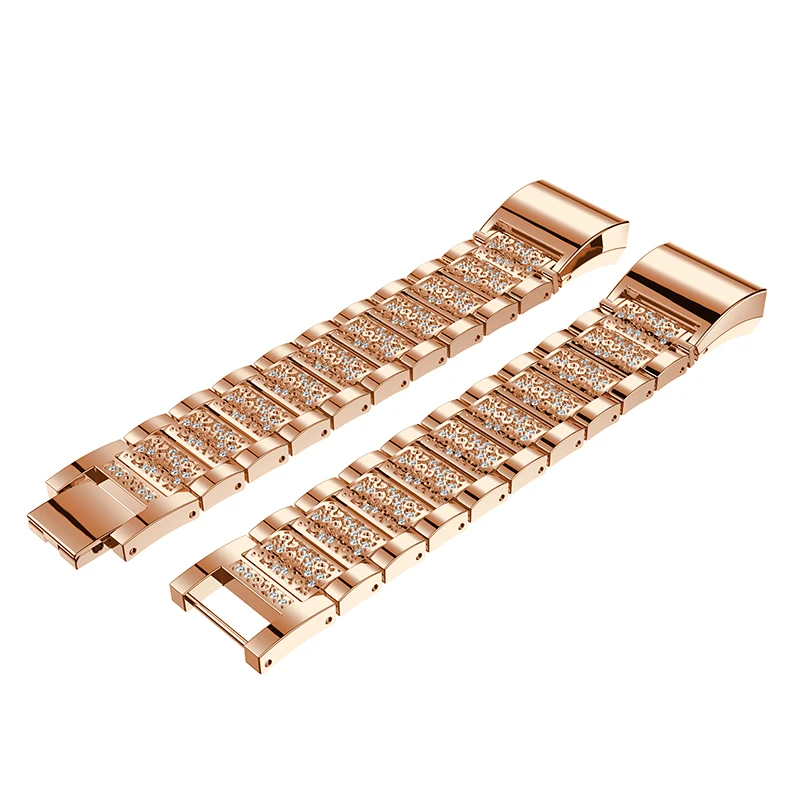 

Metal watch band For Fitbit Charge 2 watches strap Rhinestone bands replacement for Fitbit Charge 2 wristband Straps bracelet