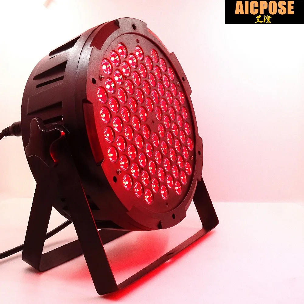 24 единицы 80*3 Вт RGB 3в1 освещение 80x3 led Par огни плоские par dmx512 Свадебная вечеринка в