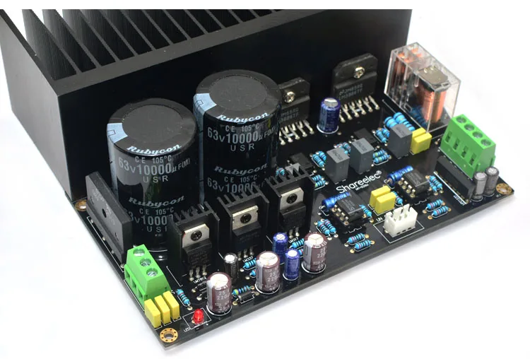 CIRMECH LM3886 стерео усилитель высокой мощности доска OP07 DC servo 5534 независимый операционный усилитель Shen Jin PCB комплект