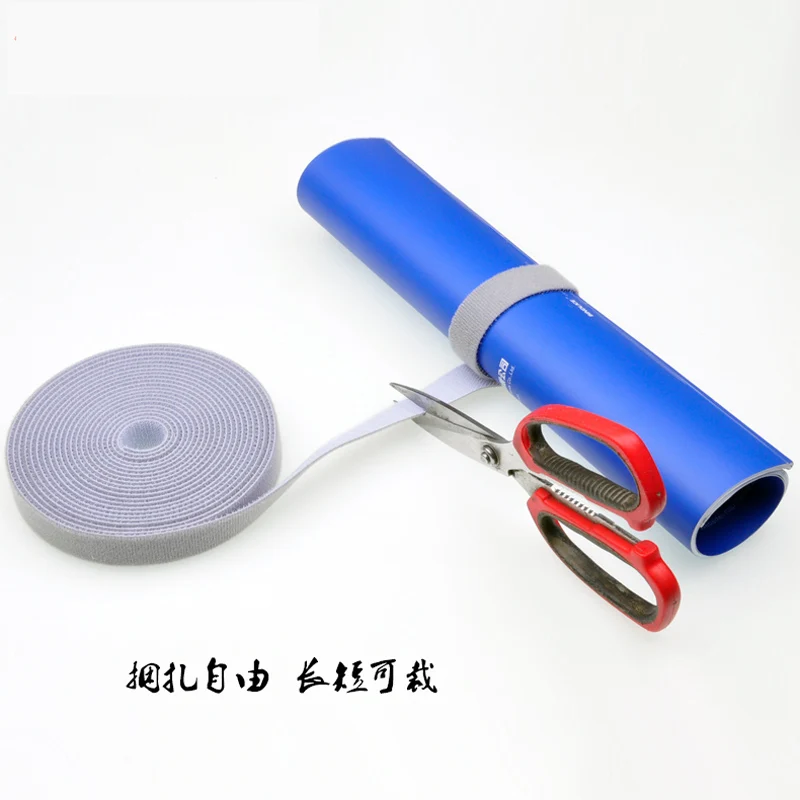 Free shipping 1.5cm width * 500cm length Fastener Tape cable ties velcros |