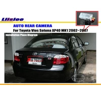 car rear view camera for toyota vios soluna xp40 mk1 20022007 vehicle parking back up hd ccd rca ntst pal license plate light