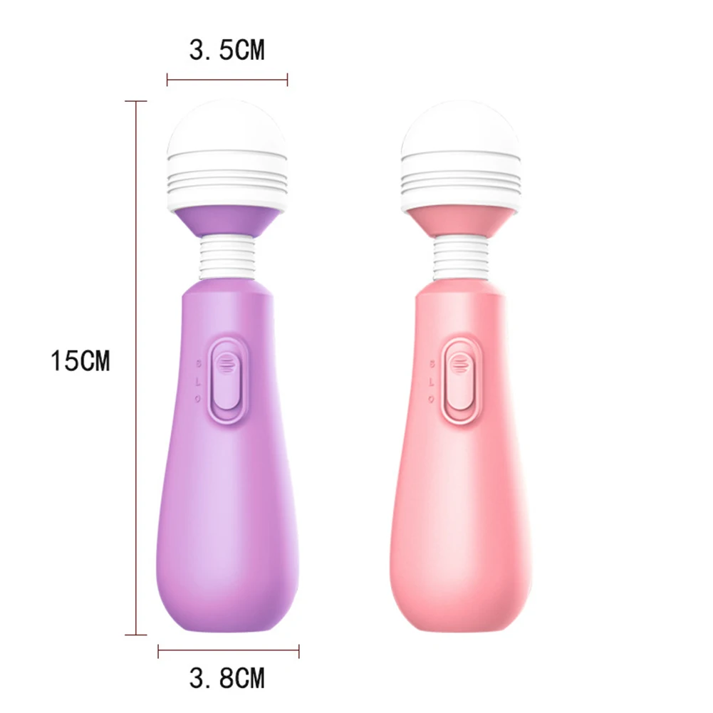 Мини Женский 2 скоростной беспроводной вибратор G Spot Массажер влагалища AV