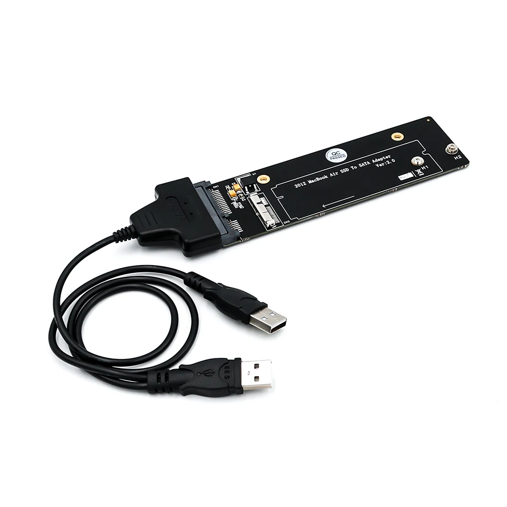 18+ 8 Pin SSD для SATA 2,5 дюймов USB адаптер карта для 2012 Macbook Air/Pro retina конвертер с USB 2,0 кабелем
