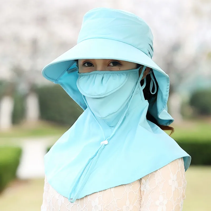 Шляпа Женская Солнцезащитная со складками модная шапка от солнца для езды на