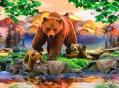 Полная, алмазная вышивка, белый, белый медведь, 5D, алмазная живопись, стразы, мозаика, животное, вышивка крестиком, украшение, сделай сам, рукоделие, искусство