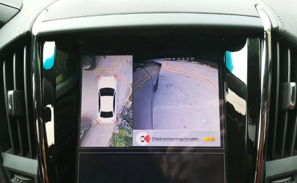 Smartour Автоматическая панорамная камера заднего вида, 360 градусов, парковочная система, автомобильная камера, круглая камера ночного видения, обратная камера De Recul